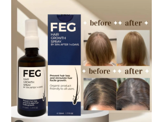 FEG Hair Growth Spray  Stop Hair Fall & Regrow Naturally | 03001819306